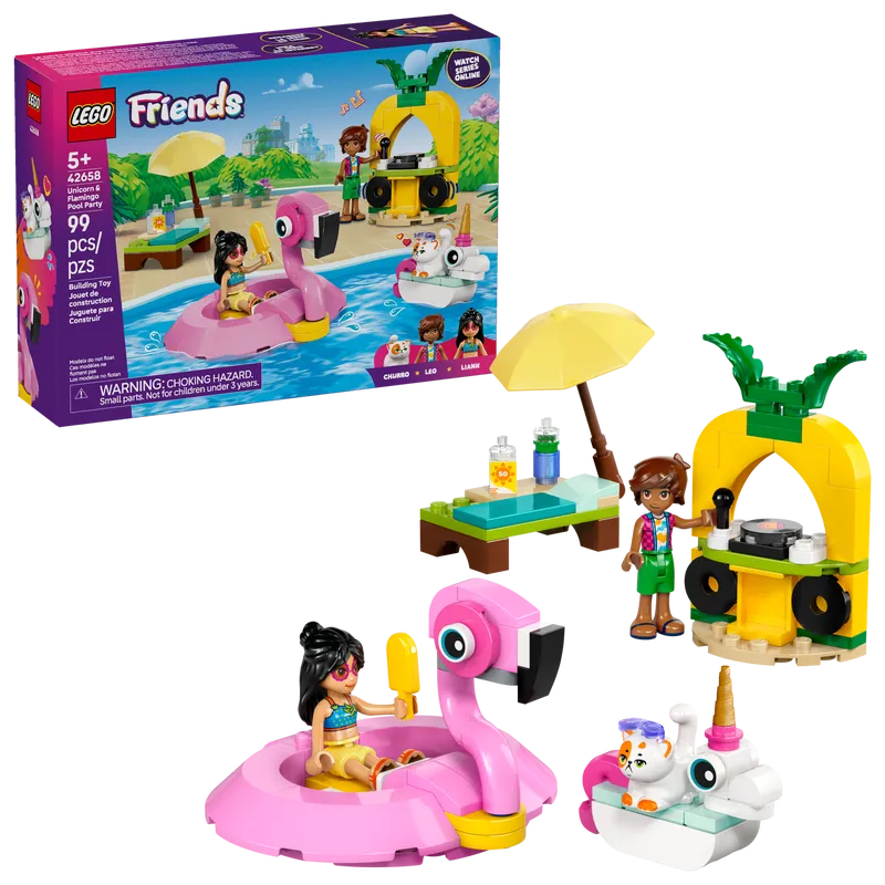 Unicorn &amp; Flamingo Pool Party