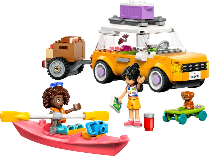 Friendship Road-Trip Travel Car