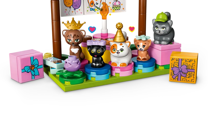 Cat Birthday Party &amp; Tree House
