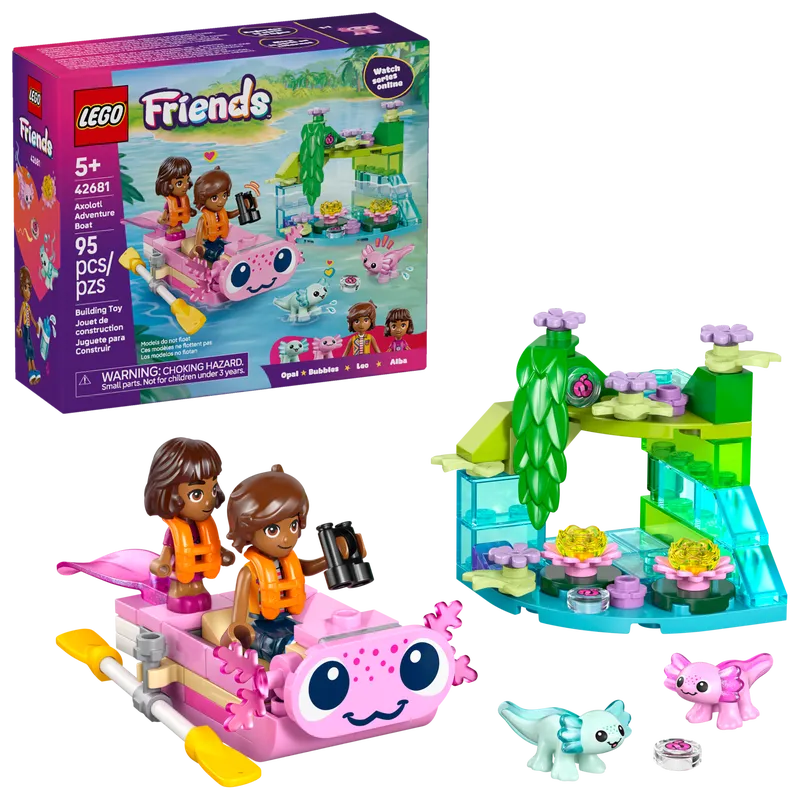 Axolotl Adventure Boat