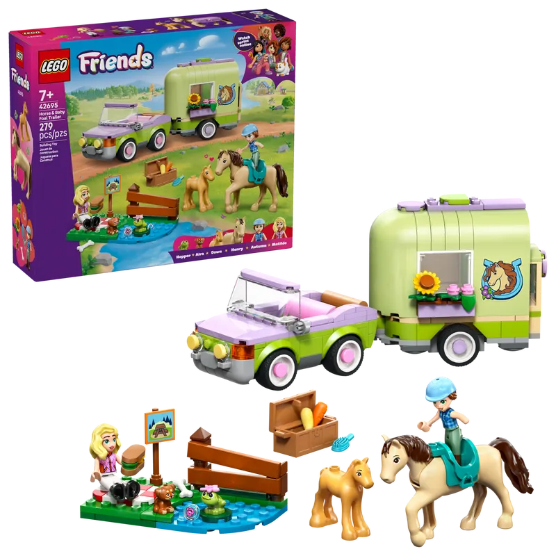 Horse &amp; Baby Foal Trailer