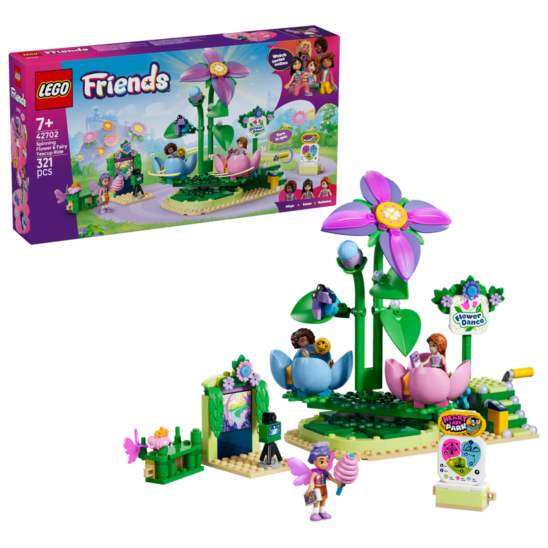 Spinning Flower &amp; Fairy Teacup Ride
