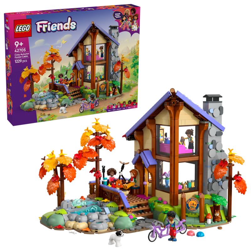 Cozy Fall Forest Cabin