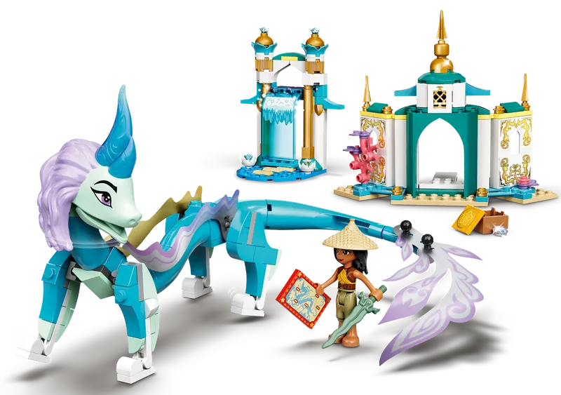 Raya and Sisu Dragon