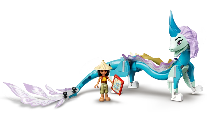 Raya and Sisu Dragon