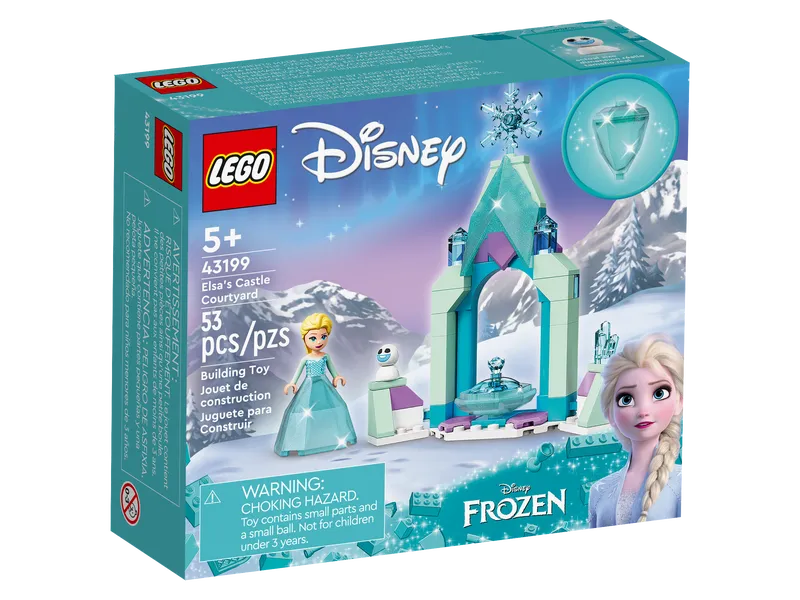 Elsa's Castle Courtyard