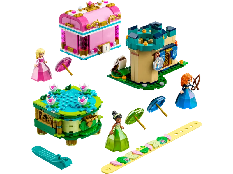 Aurora, Merida and Tiana's Enchanted Creations