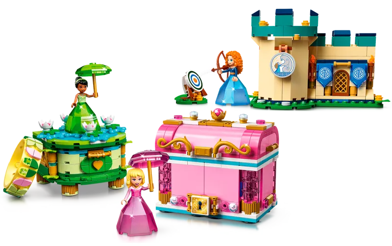 Aurora, Merida and Tiana's Enchanted Creations