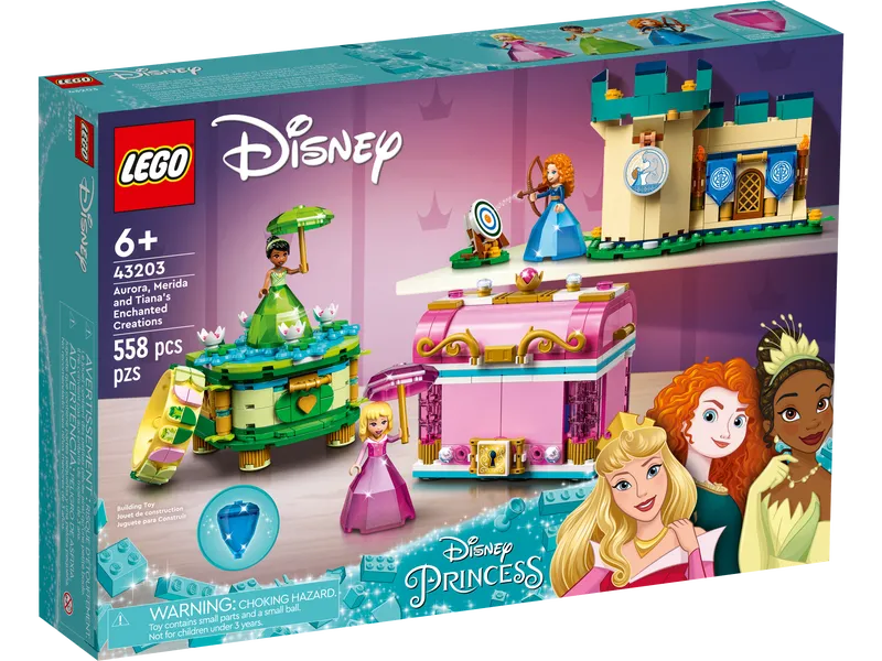 Aurora, Merida and Tiana's Enchanted Creations