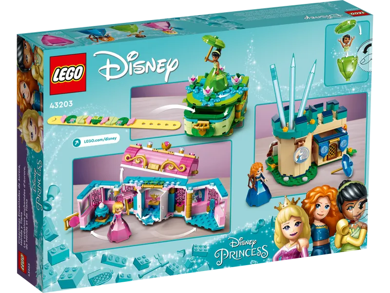 Aurora, Merida and Tiana's Enchanted Creations