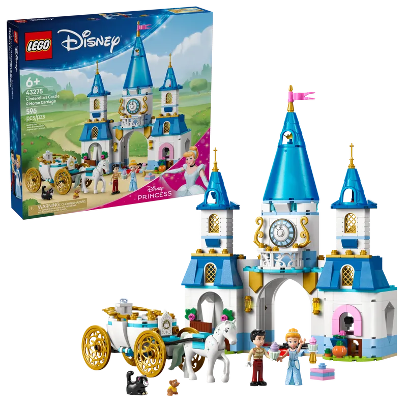 Cinderella's Castle &amp; Horse Carriage