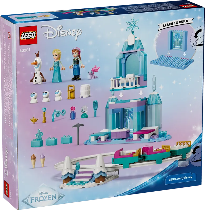 Elsa's Ice Castle &amp; Snow Ride Adventure