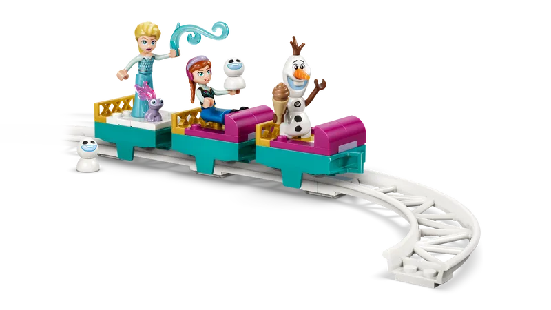 Elsa's Ice Castle &amp; Snow Ride Adventure
