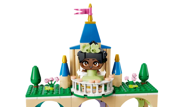 Mini Belle &amp; Tiana with Castle