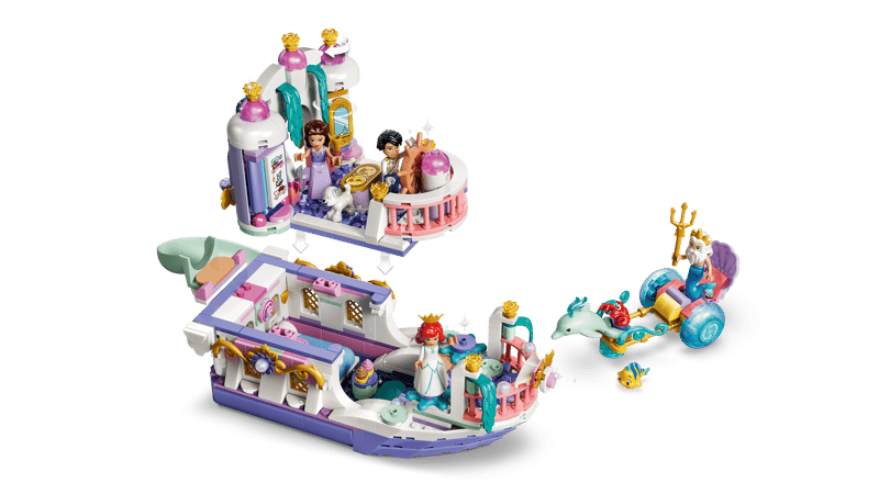 Ariel's Royal Wedding Boat