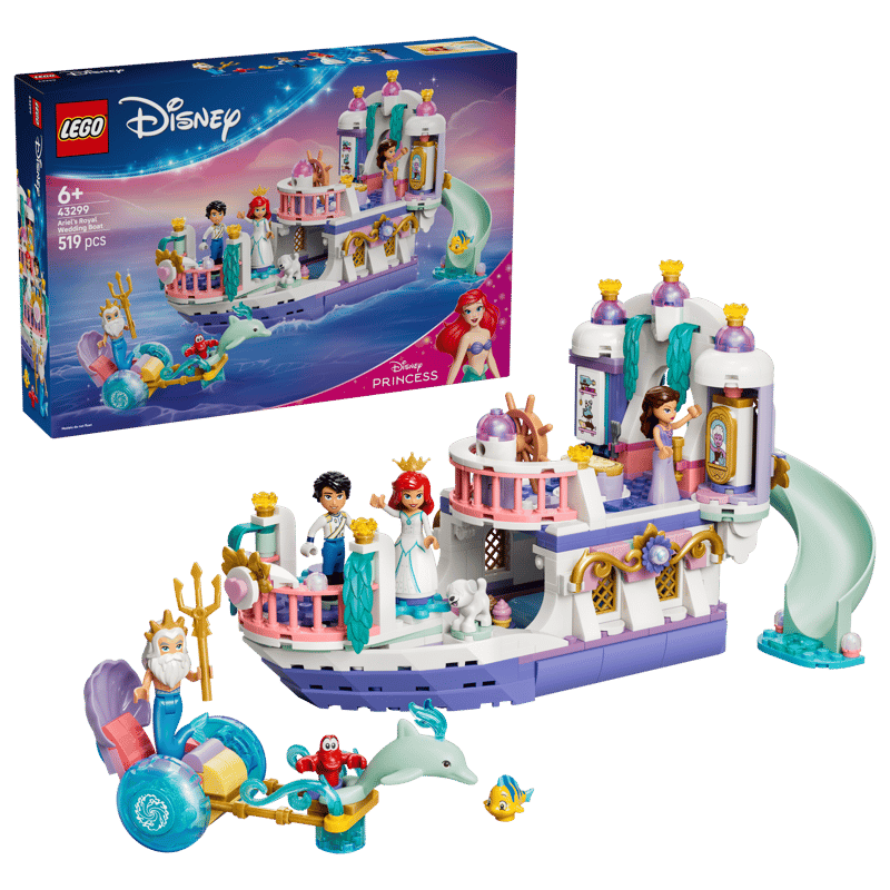Ariel's Royal Wedding Boat
