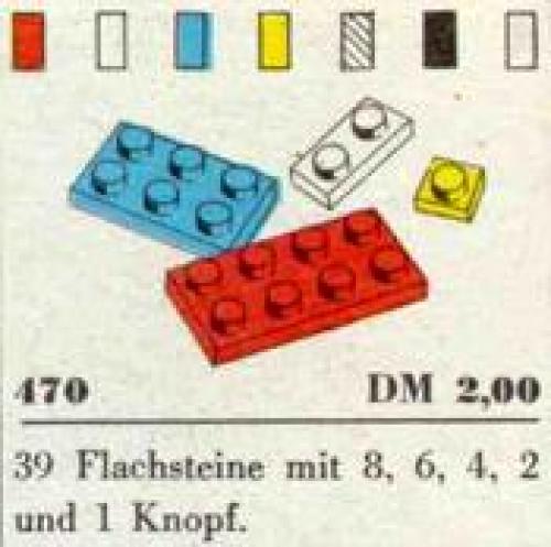 1 x 1, 1 x 2, 2 x 2, 2 x 3, 2 x 4 Plates (System)