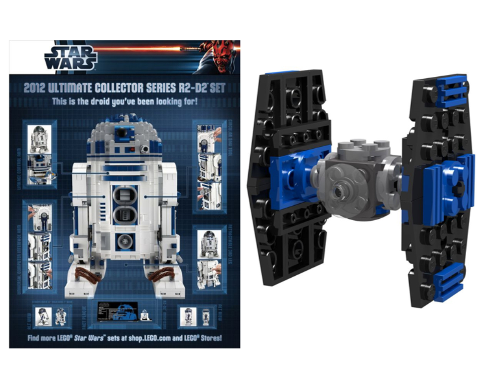 Mini TIE Fighter &amp; Poster Collection