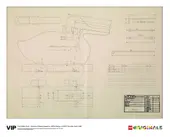 1st Edition of Wooden Duck Print, 1958