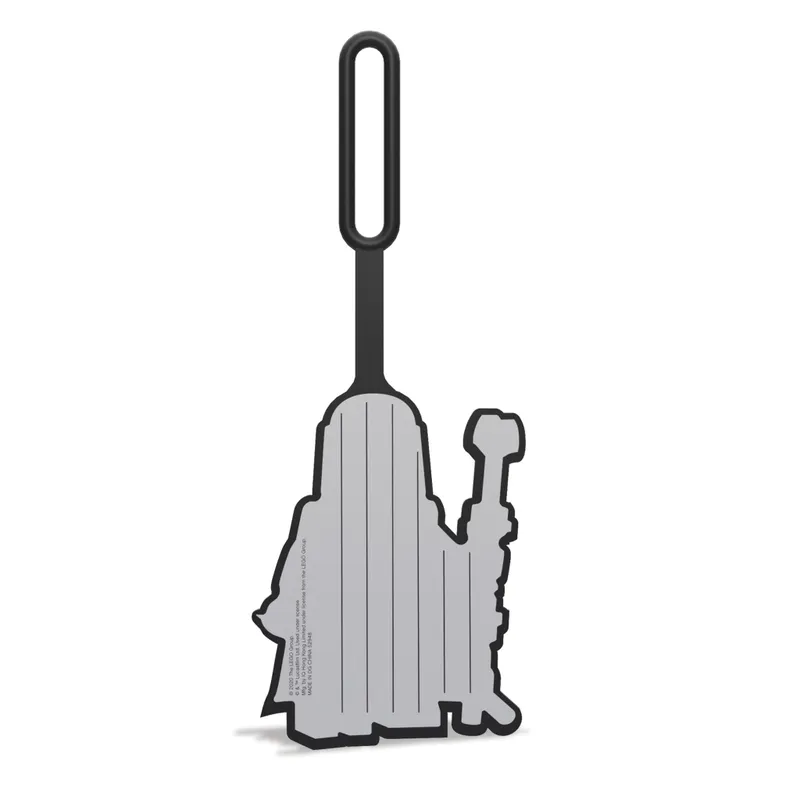The Mandalorian with The Child Bag Tag