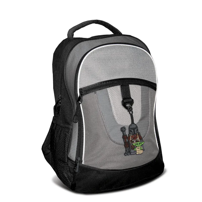 The Mandalorian with The Child Bag Tag