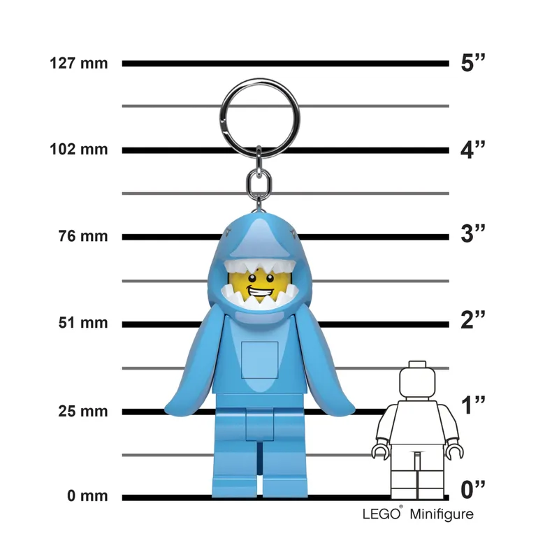 Shark Suit Guy Key Light