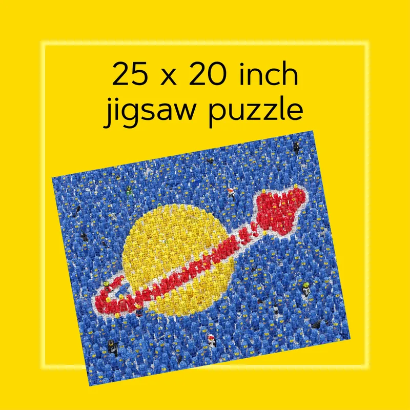 Minifigure Space Mission Puzzle
