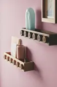 Wooden Book Rack (Light Oak)
