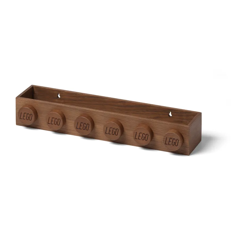 Wooden Book Rack (Dark Oak)
