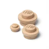 Wooden Wall Hanger Set (Light Oak)