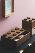 Wooden Desk Drawer 2 x 4 (Dark Oak)