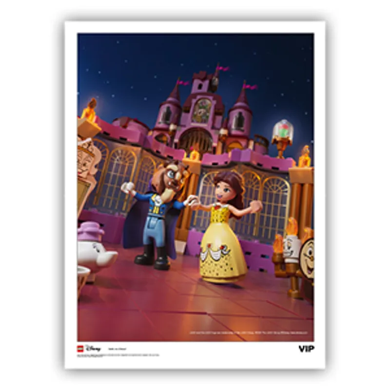 Belle &amp; Beast Art Print