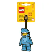 Shark Suit Guy Bag Tag