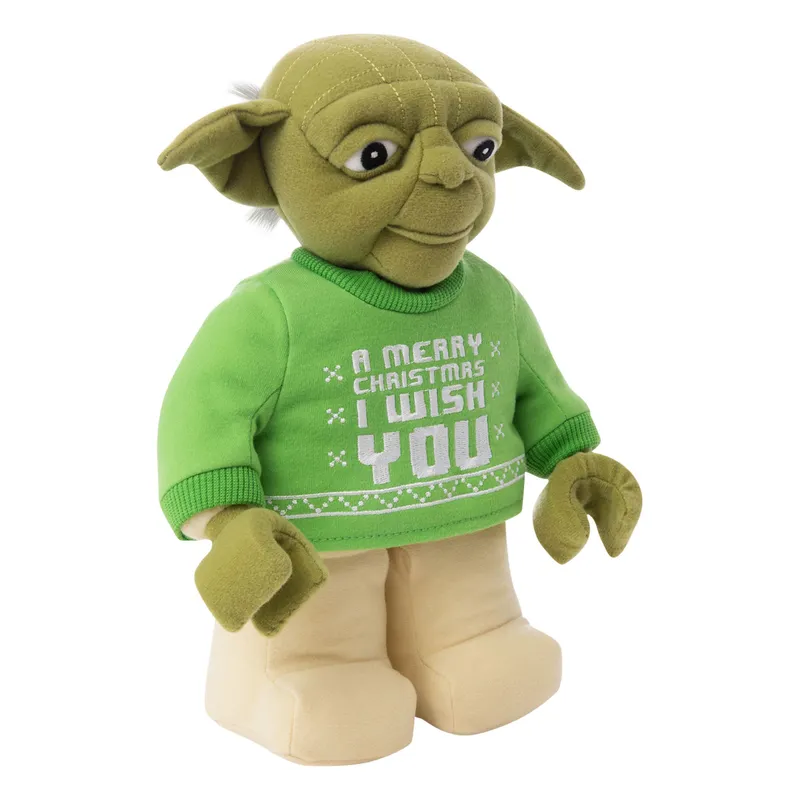 Yoda Holiday Minifigure Plush