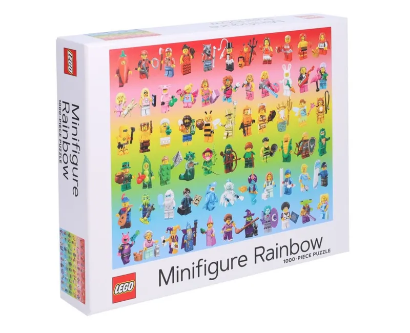 Minifigure Rainbow Puzzle