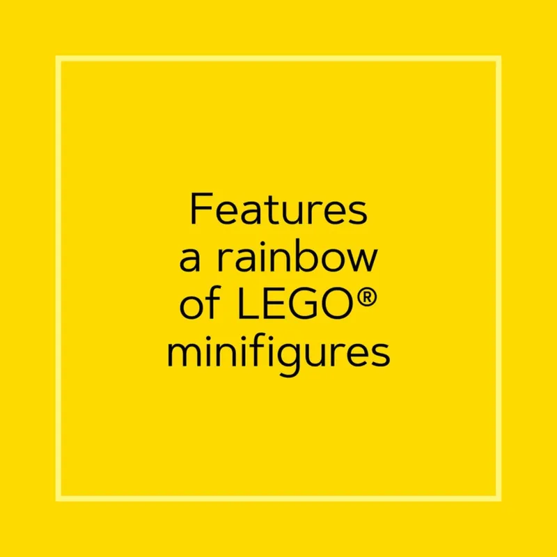 Minifigure Rainbow Puzzle