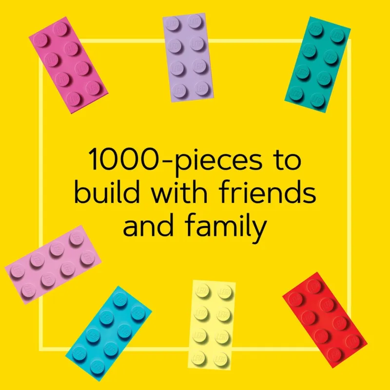 Minifigure Rainbow Puzzle