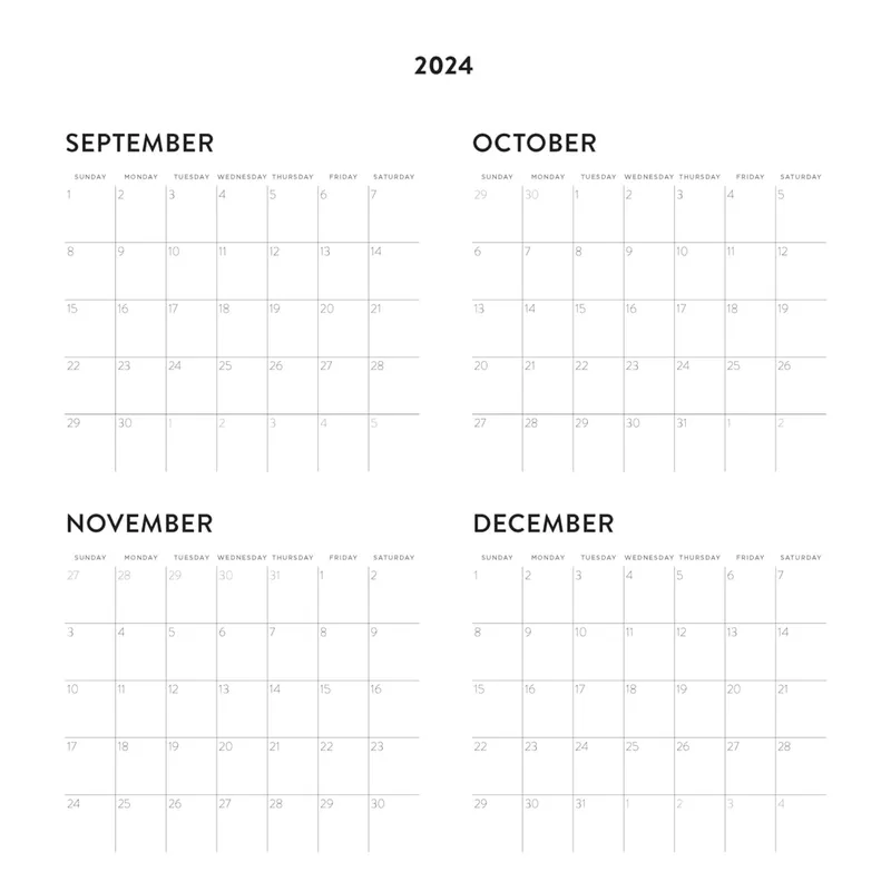 2025 Wall Calendar