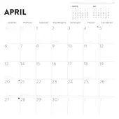 2025 Wall Calendar