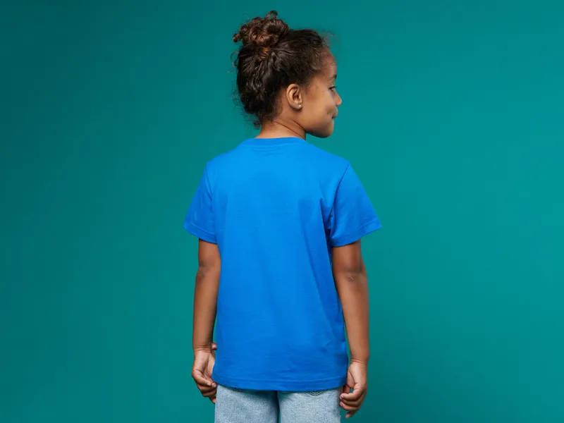 Kids' Short Sleeve Logo T-Shirt – Blue