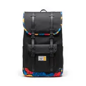 Herschel Little America Backpack - Abstract Bricks