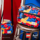 Herschel Pop Quiz Lunch Box - Abstract Bricks