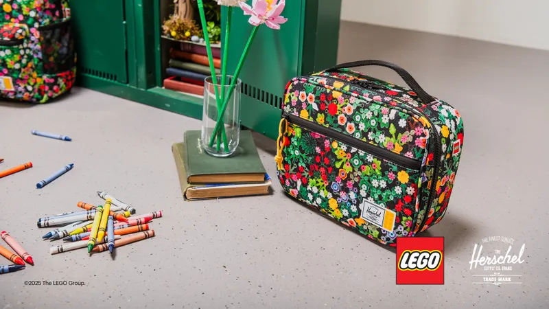 Pop Quiz Lunch Box Little Herschel - Scavenger Hunt Meadow