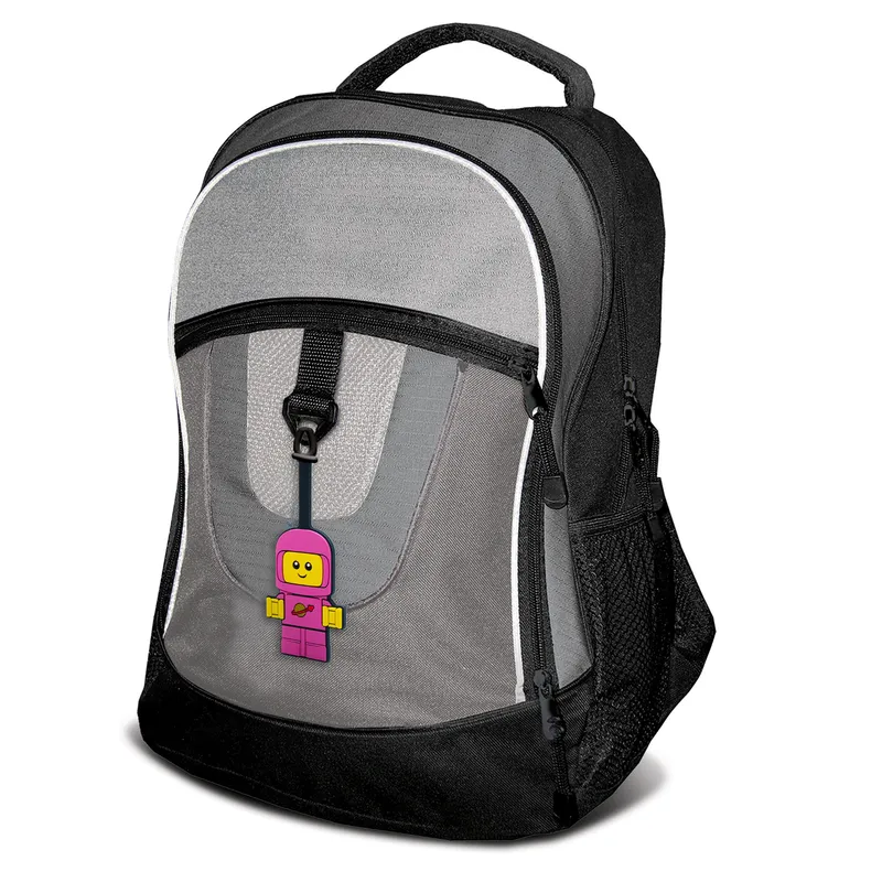 Space Baby Pink Bag Tag