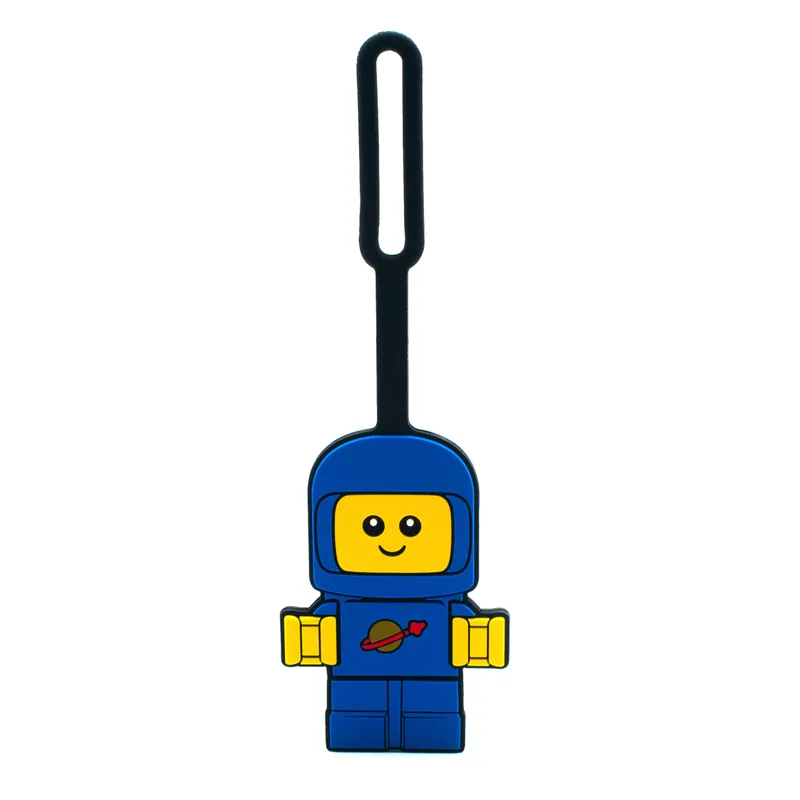 Space Baby Blue Bag Tag
