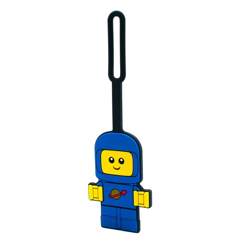 Space Baby Blue Bag Tag