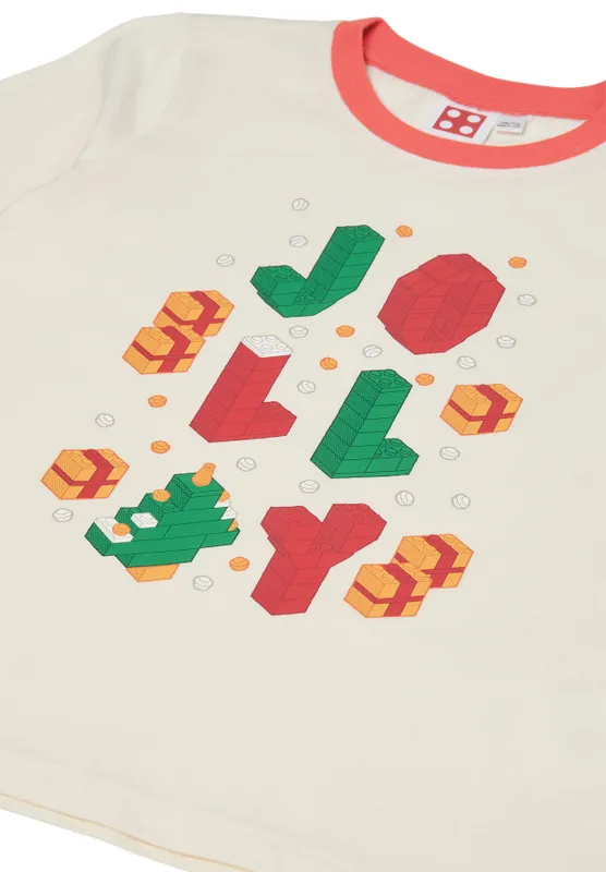 Kids Christmas Pajamas – Off White