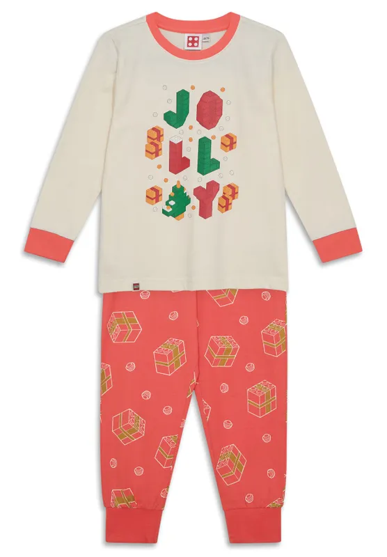 Kids Christmas Pajamas – Off White