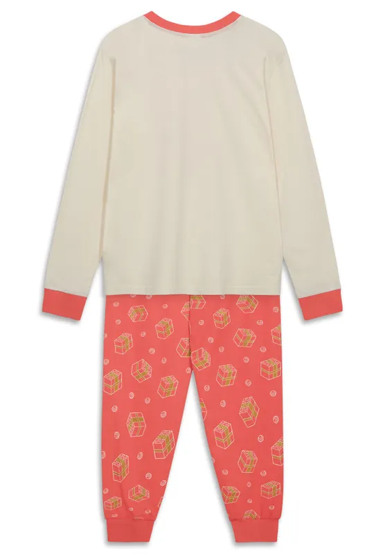 Adults Christmas Pajamas – Off White