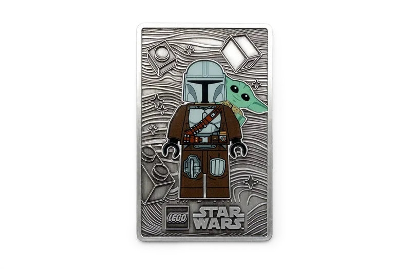 The Mandalorian and Grogu Metal Card